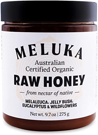 Meluka 100% Pure Premium Unfiltered Native Australian Raw Honey