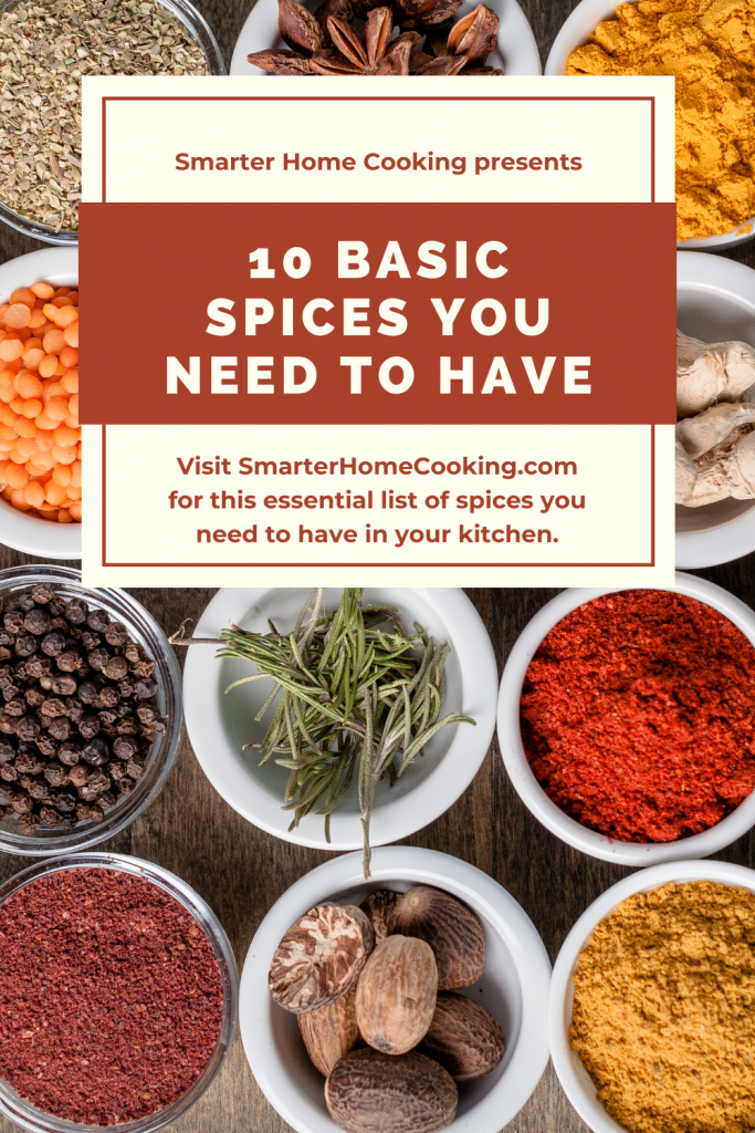 Basic Spice List for Home Cooks