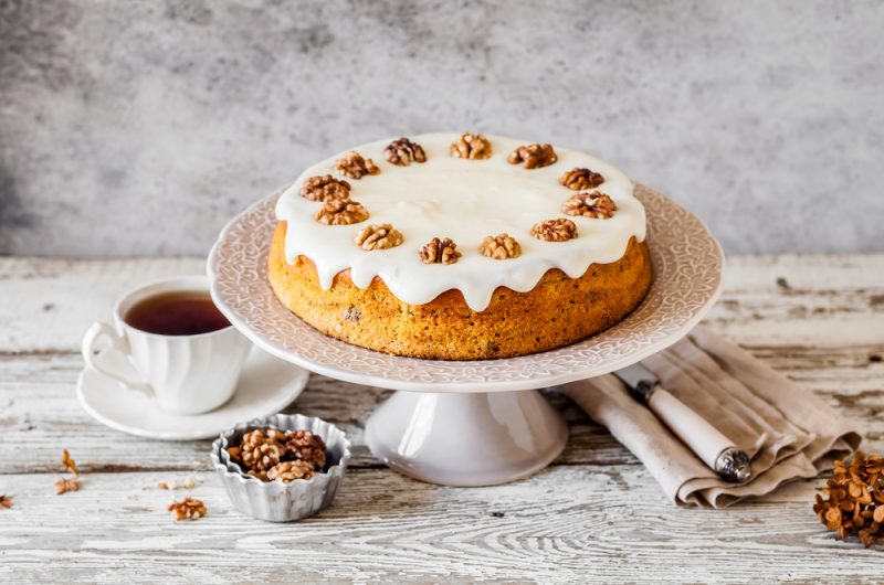 Air Fryer Pumpkin Cake