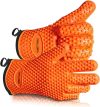 Heat Resistant Silicone Gloves/Oven Mitts