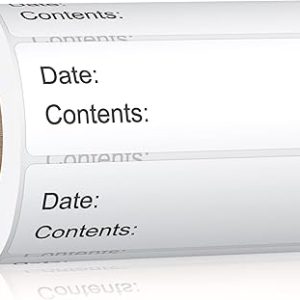 500 Freezer Refrigerator Removable Food Labels