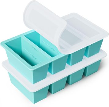 Silicone Freezer Tray for Sauce, Broth & Soup