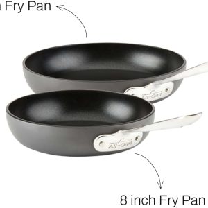 All-Clad Hard Anodized 2-Piece Non-Stick Fry Pan Set