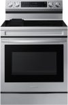 SAMSUNG Smart Electric Range 6.3 cu. ft. with Air Fry, Griddle, and Convection+