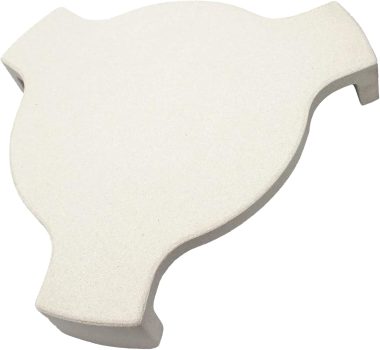 Extra Thick Ceramic Pizza Stone, Heat Deflector, Smoking Stone