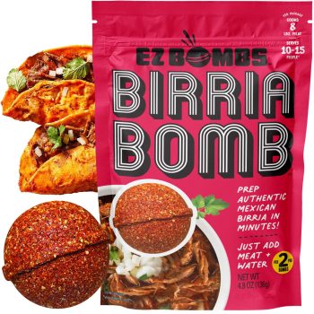 EZ Bombs Birria Bomb Seasoning, Pack of 2 – Authentic Mexican Spice Mix for Tacos
