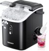EUHOMY Countertop Sonic Ice Maker
