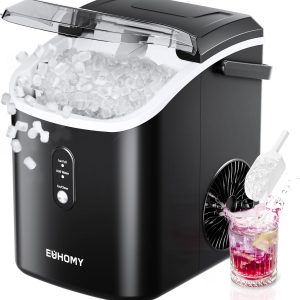EUHOMY Countertop Sonic Ice Maker