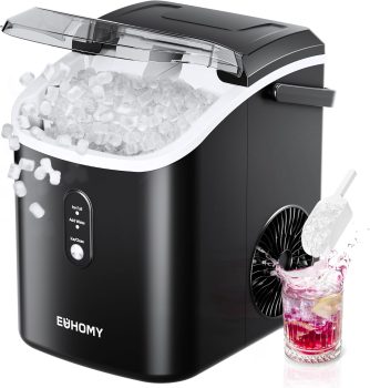 EUHOMY Countertop Sonic Ice Maker