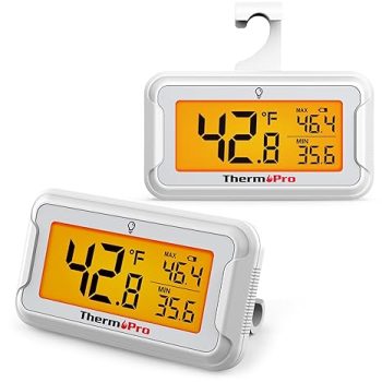ThermoPro Refrigerator and Freezer Thermometers
