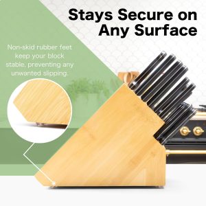 20 Slot Universal Knife Block
