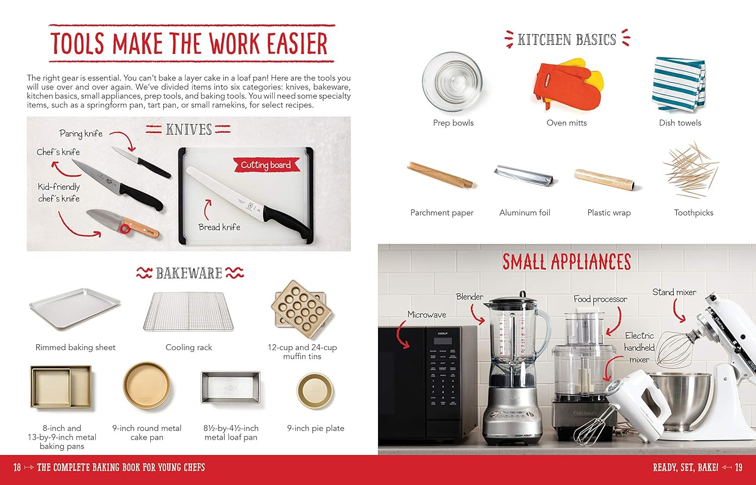 The Complete Baking Book for Young Chefs: 100+ Sweet and Savory Recipes that You’ll Love to Bake, Share and Eat!