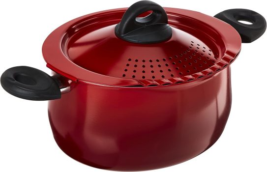 Bialetti 5.5 Quart Pasta Pot with Strainer Lid
