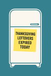 Leftovers Deadline Day. Toss That Turkey