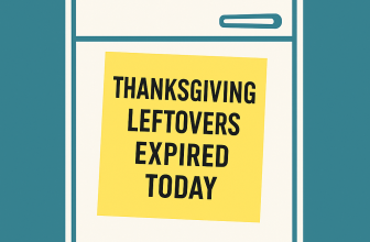 Leftovers Deadline Day. Toss That Turkey