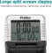 Polder Classic Combination Digital In-Oven Programmable Meat Thermometer and Timer