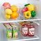 Vtopmart 6-Piece Clear Plastic Storage Bin Set