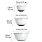 OXO Good Grips 3-Piece Stainless-Steel Mixing Bowl Set