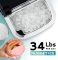 EUHOMY Countertop Sonic Ice Maker