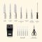 Cuisinart Stainless Steel Hollow Handle 15-Piece Cutlery Block Set