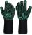 Comsmart 1472 Degree F Heat Resistant Grilling Gloves Silicone Non-Slip