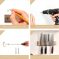 KEEMAKE Wooden, Magnetic Knife Holder for Wall 11.75 inch