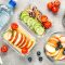 VERONES 10 Pack Glass Meal Prep Containers with Lids
