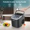 EUHOMY Portable Countertop Ice Maker