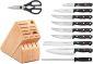 Wüsthof Gourmet 11-Piece Knife Block Set, Beech Wood